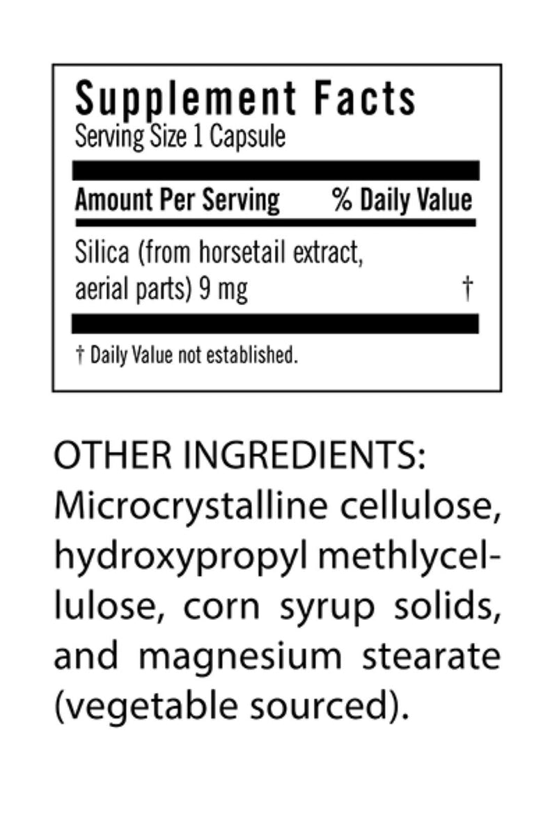 Flora - FloraSil Skin & Bone Nutrient, Plant-Based Silica for Natural Beauty, Skin & Bone Care with Calcium, Potassium, Manganese, Boron, Iron, Vegan, Gluten Free, Non GMO, 90 Vegetarian Capsules 90 Count (Pack of 1) - NewNest Australia