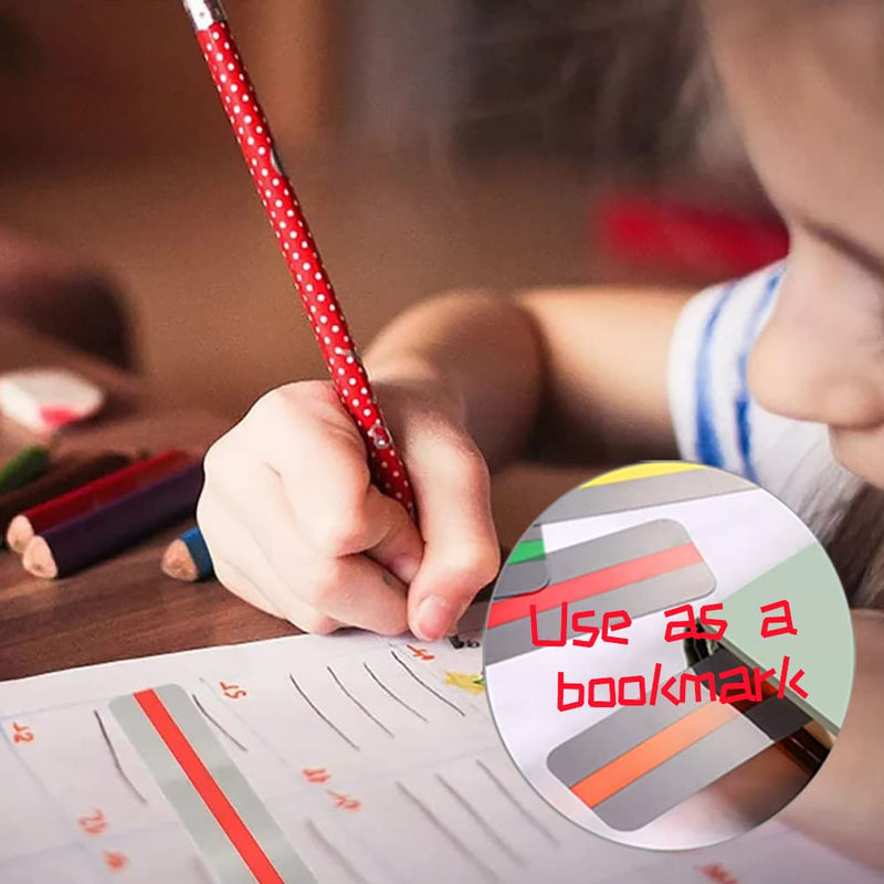 Dyslexia Reading Ruler for Dyslexia Reading Ruler for High Gloss Color Dynamic Reading Marker Reading Guide Colorful - NewNest Australia