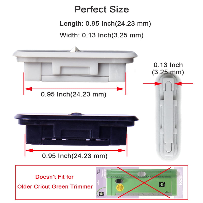 Likart 8 Pack Paper Cutter Replacement Blades for Cricut Portable Trimmer Replacement Blades for Cricut Cutter/Cricut Roll Holder/Xinart Paper Cutter(6 Cutting Blades & 2 Scoring Blades) - NewNest Australia