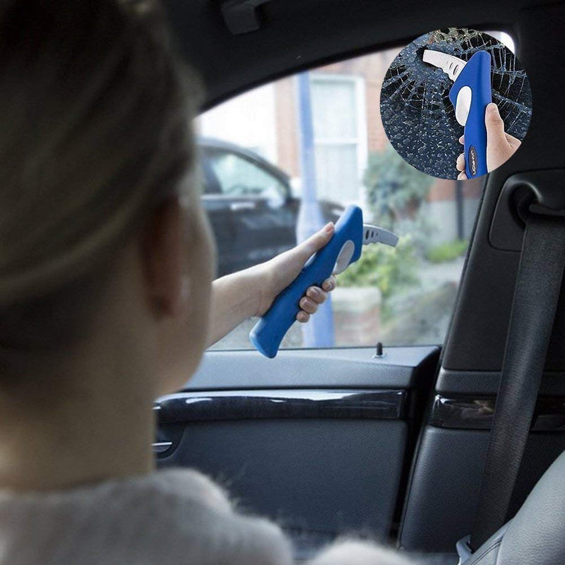 Car Support Handle - Stable Mobility Aid for Getting Out of The car - Ideal Senior Transfer or Mobility impairments - All Doors Compatible - Handy car bar (Blue Cane) Blue - NewNest Australia