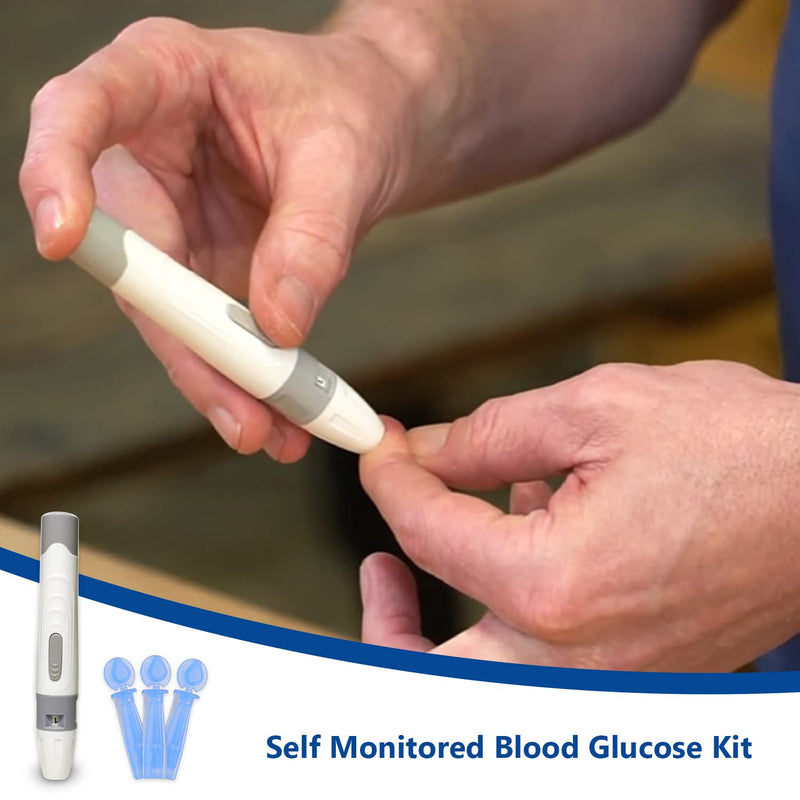 Glucoleader Enhance Diabetes Test Strips X 50 and Lancets X 50 - Blood Glucose Test Strips for Diabetes Testing Kit - Only Strips Without Meter - Made in Taiwan 50 Strips & 50 Lancets - NewNest Australia