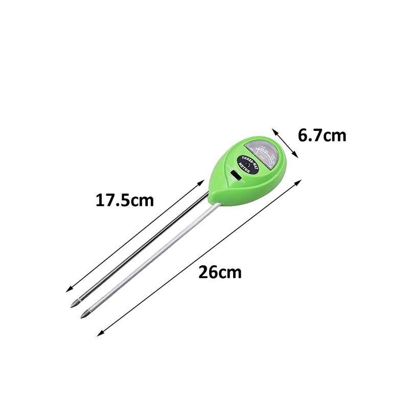 MAOXIC Soil pH Meter, 3-in-1 Soil Water Test Kit with Moisture, Light and PH Tester for Potted Plants, Indoor Plant, Outdoor Plants, House Plants, Lawns, Garden, Vegetables, Farm (No Battery Needed) - NewNest Australia