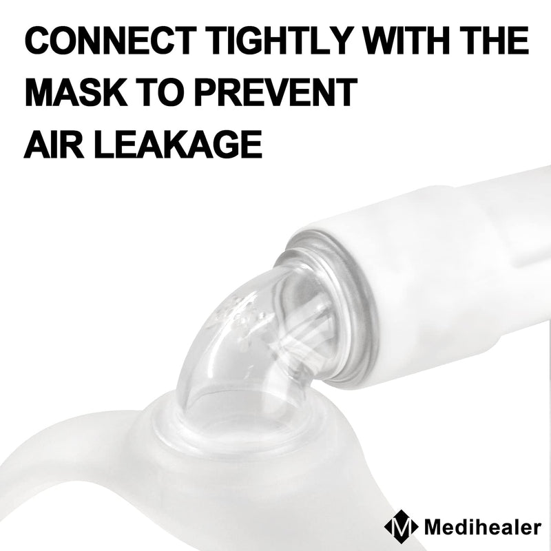 2 Packs Replacement Elbow/Swivel Compatible with DW Supplies,Tubing Quick-Release Elbow & Prevent Air Leakage,Great-Value Supplies by Medihealer - NewNest Australia