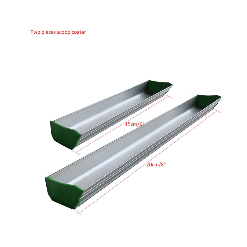 YLZ Emulsion Scoop Coater for Screen Printing, Two Sizes 6" 8", Aluminum Alloy, Screen Printing Supplies 6“+8” - NewNest Australia