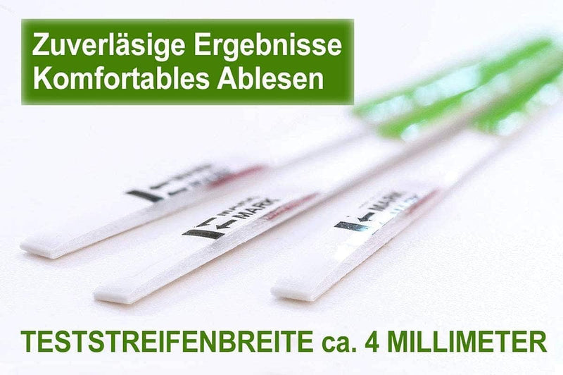 50 x One+Step ovulation test sensitivity 40 miu/ml for women with high hormone levels - detection of fertile days - NewNest Australia