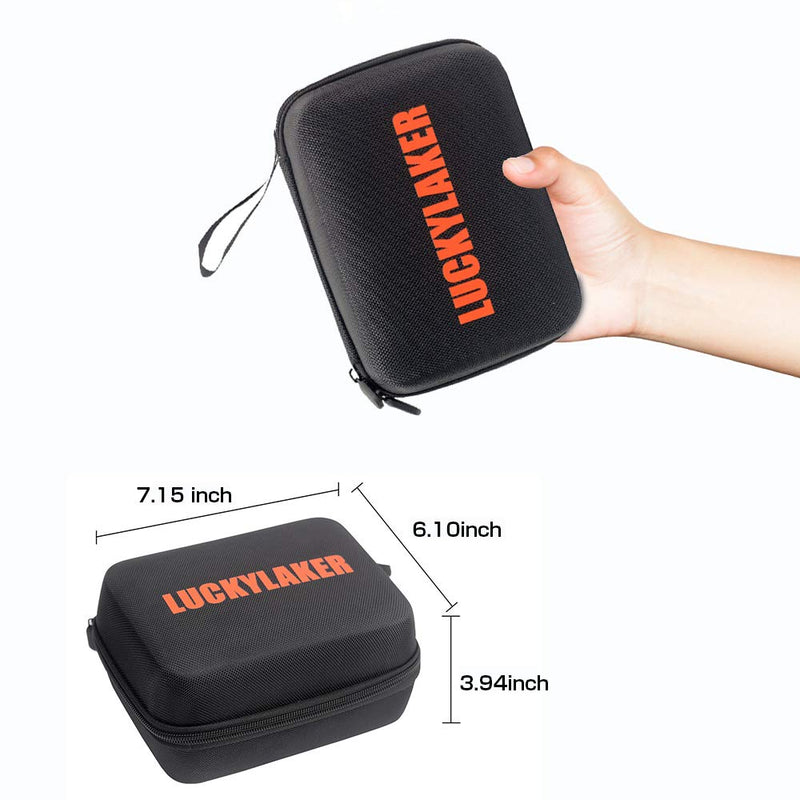 LUCKY Hard Travel Case for LUCKY/LUCKYLAKER Handheld Fish Finder Boat Sonar Fishing Finders Transducer Kayak Fish Finder Waterproof for Ice Fishing - NewNest Australia
