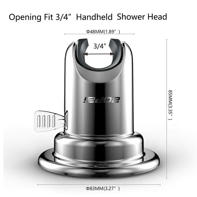 BOPai Vacuum Suction Cup Shower Head Holder,Adjustable 20 Degrees From the Wall Adjustable Holder 20° - NewNest Australia