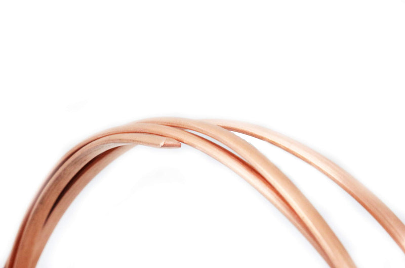 21 Gauge 99.9% Pure Copper Wire Dead Soft Half Round - 25 Feet by CRAFT WIRE 21 Gauge Copper 999 Pure 1 - NewNest Australia