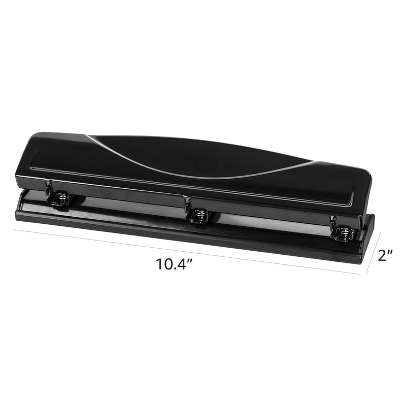 Amazon Basics 3 hole punch, 10 Sheet Capacity Silver - NewNest Australia