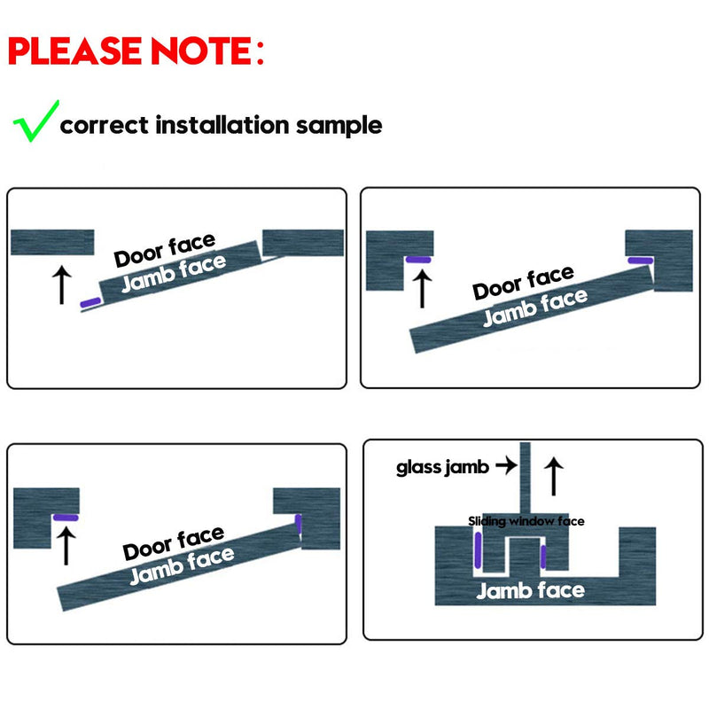 19.7 Feet Long Weather Stripping Seal Strip for Doors/Windows, Self-Adhesive Backing Seals Large Gap (from 5/16 inch to 11/20 inch) Seal Strip 11/20" (W) x 11/20" (T) x 19.7' (L) Black - NewNest Australia