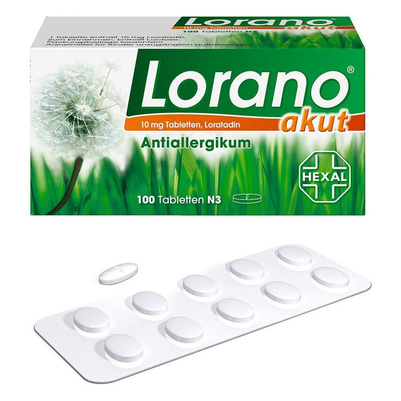 Lorano acute tablets, 100 pcs - NewNest Australia