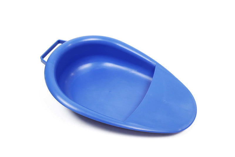 Pepe - Bedpans for Men, Ladies Urinal Bed Pan, Commode Bed Pan for Elderly, Bed Urinal Unisex, Fracture Bedpan, Female Bed Pan with Handle, Portable Bedpan, Male Bedpan Blue - NewNest Australia