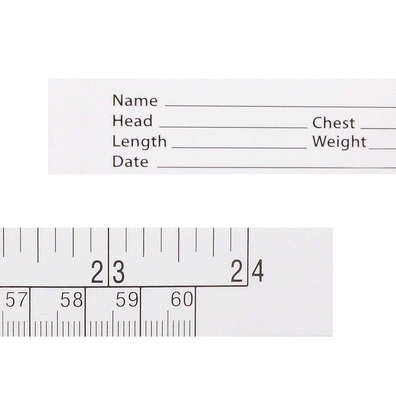 Edtape 24Inch/60CM Paper Tape Measure, Disposable Wound Measuring Rulers，Educare Measuring Tape, Wound Measurement Tools, Medical Measurement Ruler(Pack of 100) Paper Ruler-100PCS - NewNest Australia