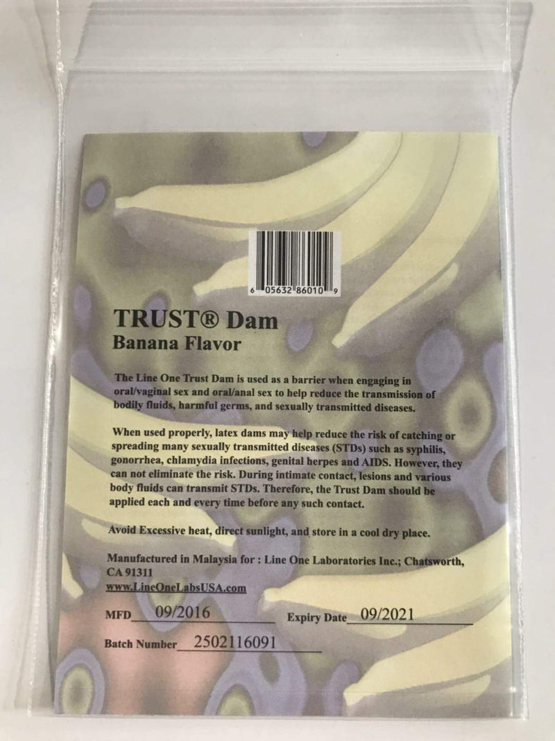 Trust Dam 5 Pack -- Banana 5 Count (Pack of 1) - NewNest Australia
