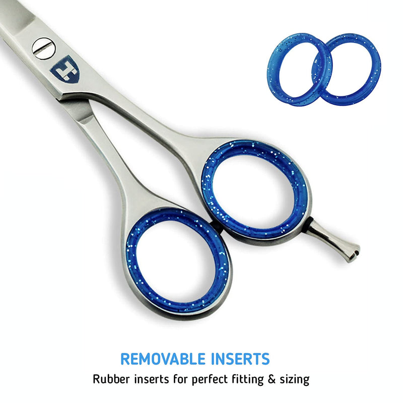 Haryali London Hairdressing Scissors - 6 Inch Professional Hairdressing Scissors For Men And Women - Hair Cutting Scissors - High-Quality Hairdressing Scissors With Leather Case - Premium Quality Hair - NewNest Australia