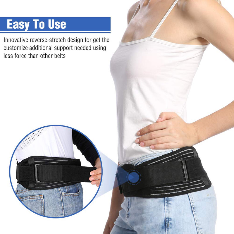 Sacroiliac Support Belt for Women & Men to Alleviate Sciatic, Pelvic, Lower Back Hip and Leg Pain, Stabilize SI Joint, Anti-Slip and Pilling-Resistant Sacroiliac Hip Brace, Ergonomic Design - S - NewNest Australia