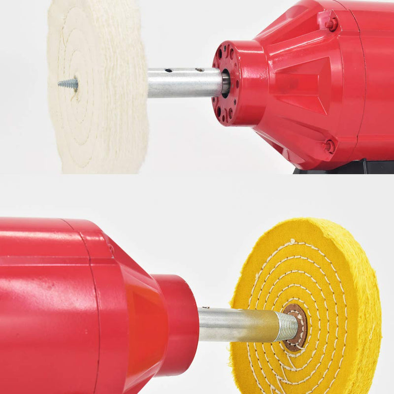 1/2" Spindle Adapter Pair 3/16-10/16" Arbor Hole Cloth Polishing Wheel 2 PCS 1/2“ - NewNest Australia