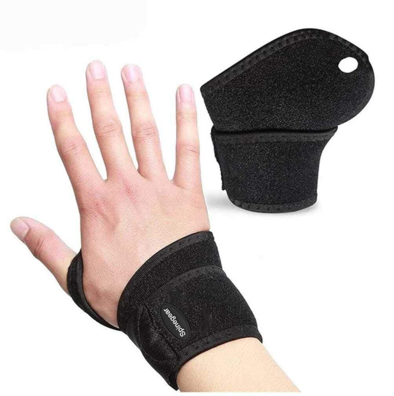 Spinegear Wrist Support Hand Brace with Thumb Stabilizer for Sports and Joint Pain Relief, Wrist Injuries & Sprains One Size Fits Left or Right Hand for Men and Women 1 - NewNest Australia