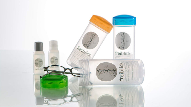 pH neutral freiblick® cleaner for spectacle lenses and frames for use in the freiblick® spectacle bath - very economical 1 - NewNest Australia