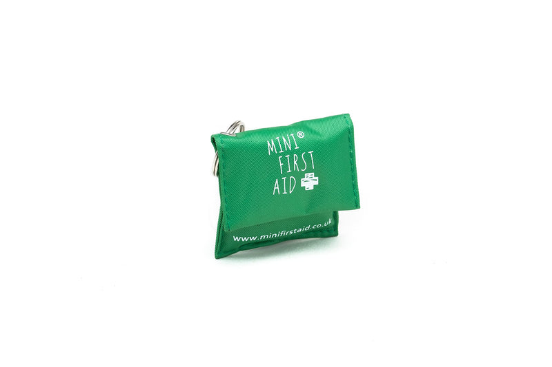Mini First Aid CPR Mask Keyring - Resuscitation Face Shield Keyring, Handy Pocket Mask Key Chain with Valve, for Emergency Use to Protect Against Cross Infection - Compact, Lightweight - 7x5cm - NewNest Australia