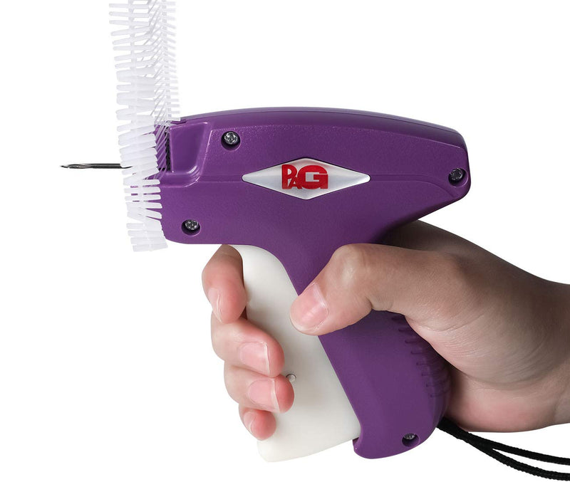 PAG Standard Tagging Gun Price Tag Attacher Gun for Clothing with 5 Needles and 2000 2" Barbs Fasteners, Purple - NewNest Australia