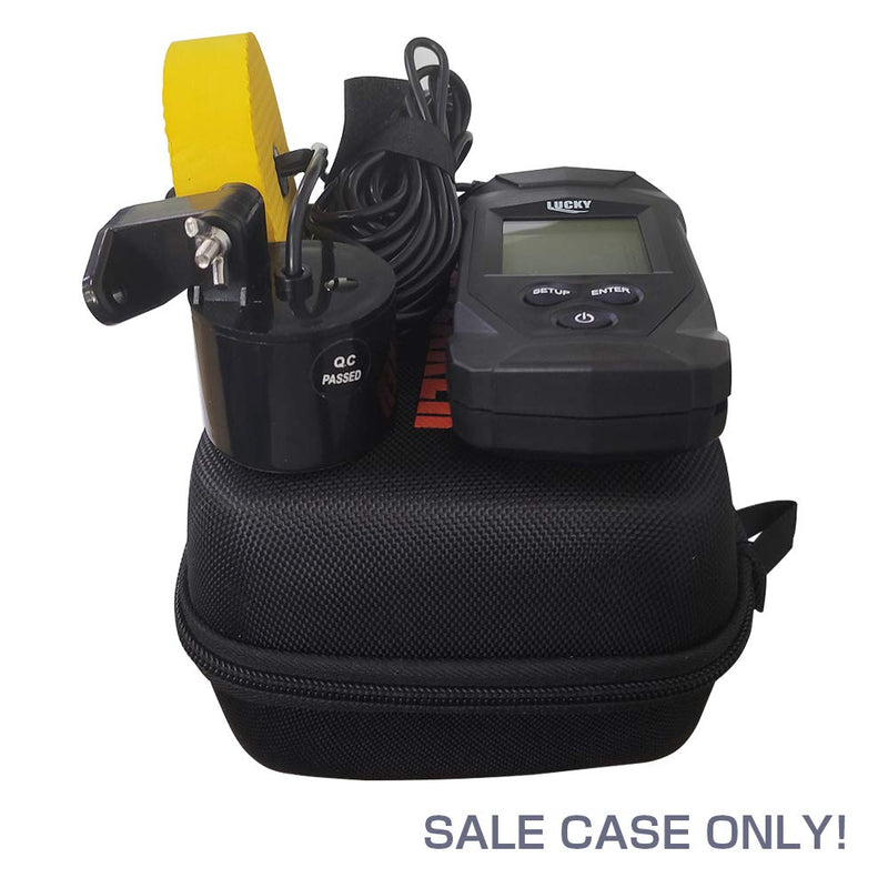 LUCKYLAKER Hard EVA Case for Lucky/LUCKYLAKER Portable Sonar Fish Finder Kayak Fish Finder Sonar Sensor Fish Finder Boat Depth Finder for Fishing - NewNest Australia