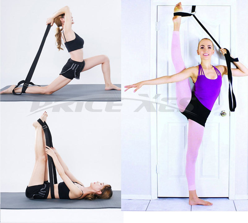 Price Xes Leg Stretcher, Door Flexibility & Stretching Leg Strap - Great for Ballet Cheer Dance Gymnastics or Any Sport Leg Stretcher Door Flexibility Trainer Premium Stretching Equipment Black - NewNest Australia