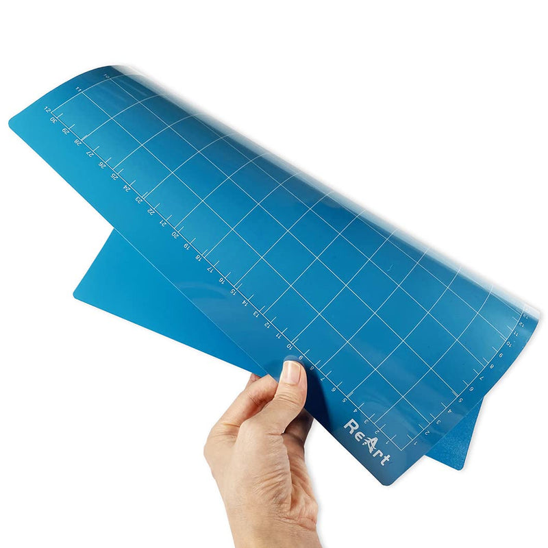 ReArt Light Grip Cutting Mat for Cricut Explore One/Air/Air 2/Maker 12x12 inch 3 Pack 3P Light Grip - NewNest Australia