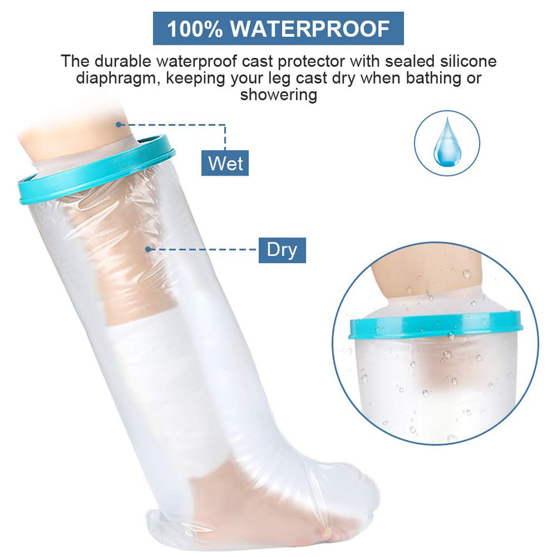 Cast Protection, Waterproof Leg, Shower Protection For Cast Leg, Shower Protection, Waterproof Protection Showers, Cover For Cast Leg, Leg Protection For Adults For Bathing, Keep Dry 104 Cm - NewNest Australia