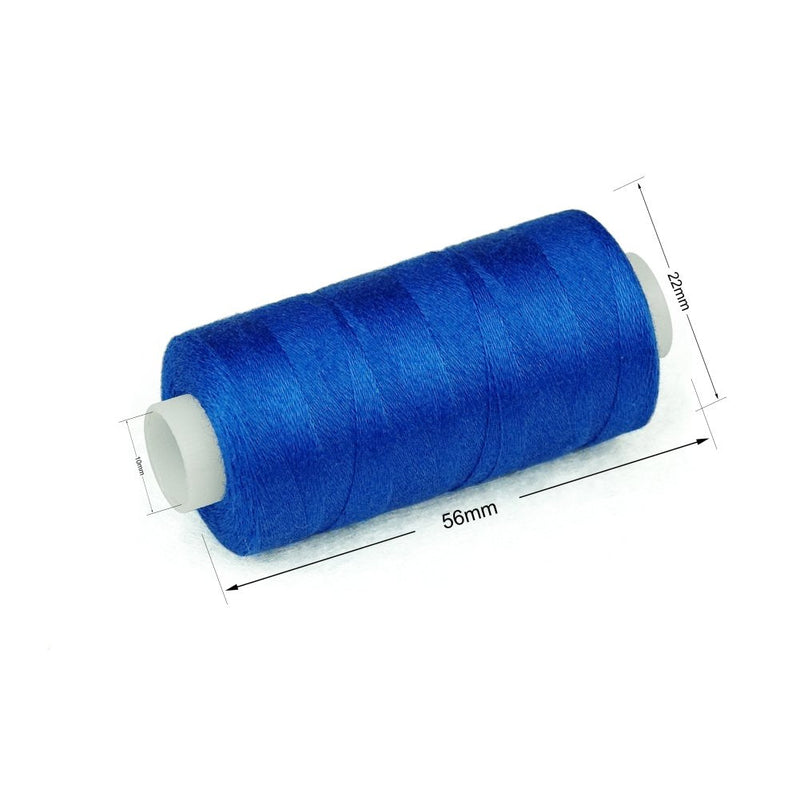 Simthread 12 Multi Colors All Purposes Cotton Quilting Thread 50s/3 Thread for Piecing Sewing etc - 550 Yards Each 12C01 12 Colors #1 - NewNest Australia