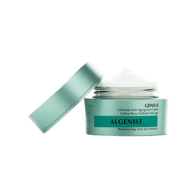 Algenist GENIUS Ultimate Anti-Aging Eye Cream - Vegan Firming & Smoothing Under Eye Cream with Microalgae Oil & Collagen - Non-Comedogenic & Hypoallergenic Skincare (15ml / 0.5oz) - NewNest Australia