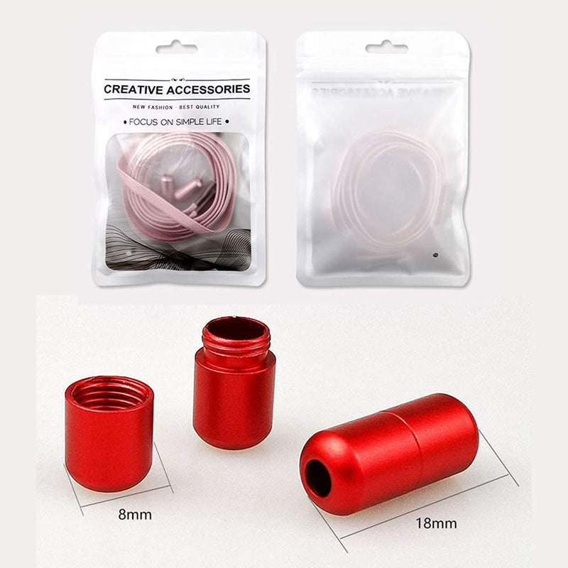 No Tie Elastic Shoelaces with Metal Buckles Shoe Laces for Kids/Adults Sneakers - Shoelaces Replacements - Universal Shoelace-Elastic Running Shoe Laces Metal Lock Tieless Shoe Laces for All Shoes Black - NewNest Australia