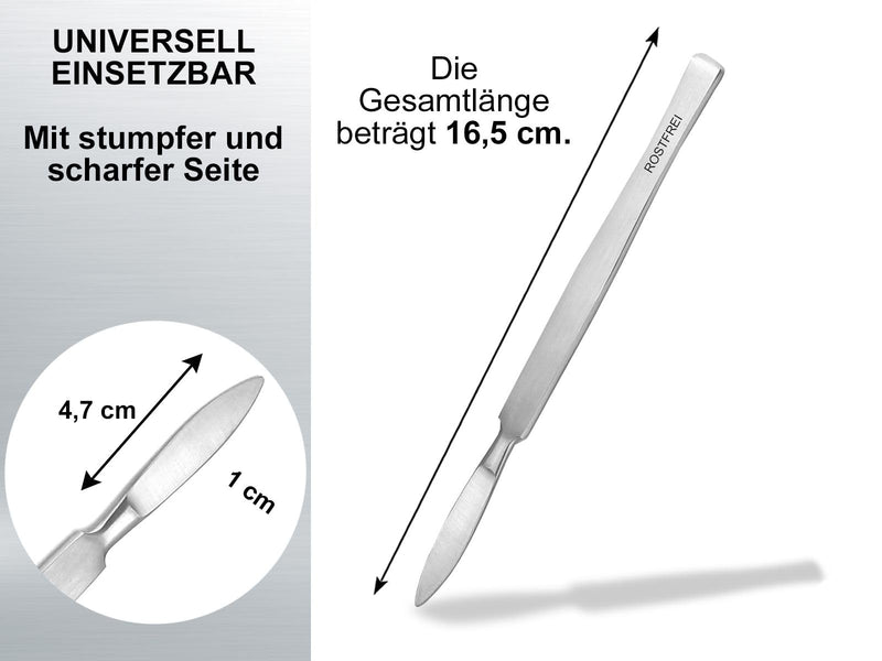 Professional callus scraper, sharpened scalpel made of stainless steel, callus remover, pedicure scraper for gentle removal of calluses for foot care - NewNest Australia