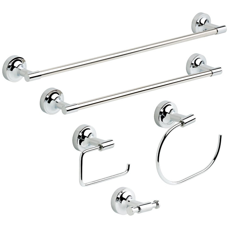 Franklin Brass VOI46-PC Voisin Towel Ring, Polished Chrome - NewNest Australia