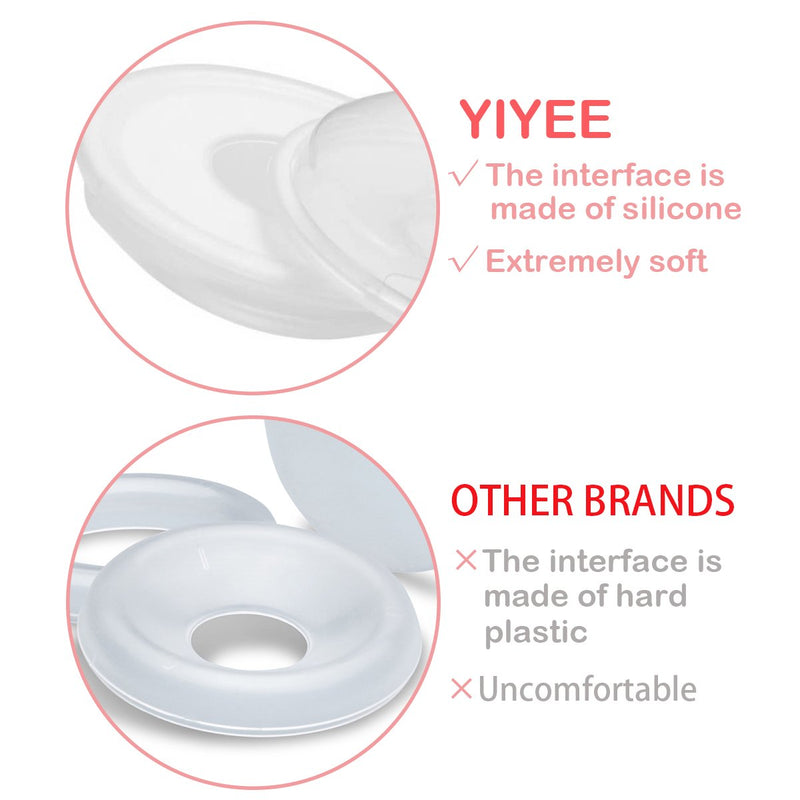 Breast Shells Milk Saver for Breastfeeding, 4 Pack BPA Free Breast Shield Nursing Cups Protect Sore Nipples Breast Milk Collection Shells - NewNest Australia