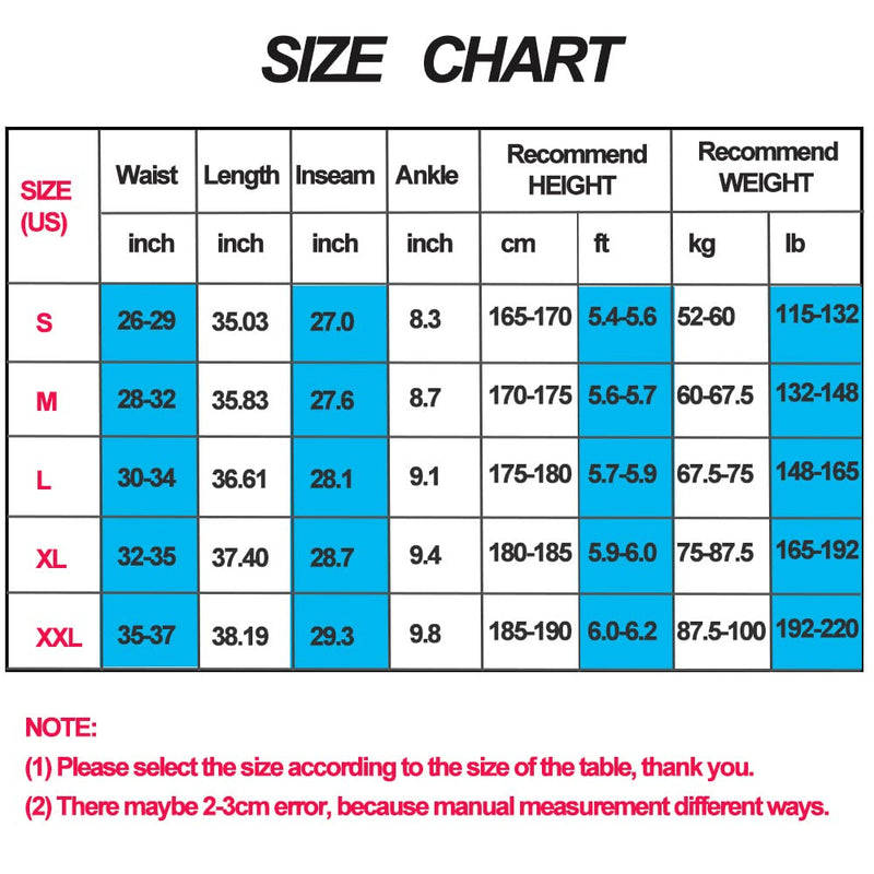 WRAGCFM Men's Compression Pants Workout Athletic Leggings Running Gym Tights with Pockets Black X-Large - NewNest Australia