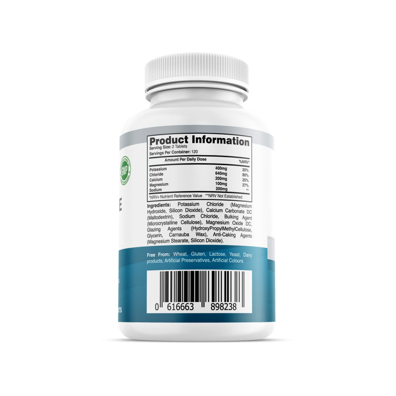 Electrolytes Complex | 240 Vegan Tablets | Electrolyte Pills with Potassium, Calcium, Magnesium & More | Keto Diet, Hydration Recovery & Salt Replacement | High Strength Electrolyte Supplement - NewNest Australia