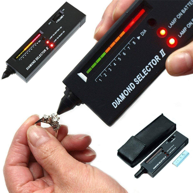 Best Sellers Diamond Tester Pen,High Accuracy Jewelry Diamond Tester Tool for Novice and Expert, Thermal Conductivity Meter(Diamond Tester) - NewNest Australia