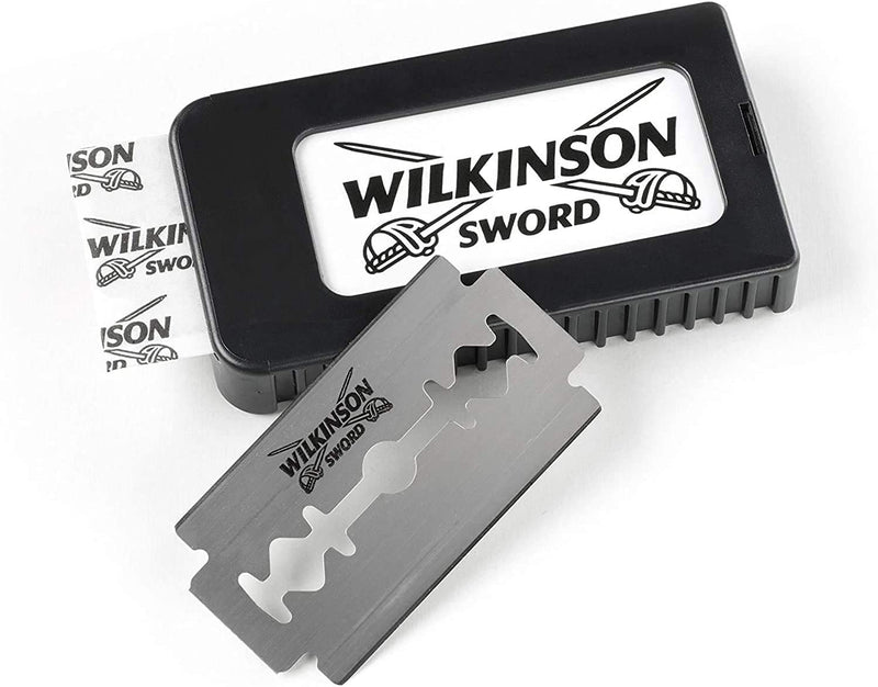 WILKINSON SWORD Barber's Style - The Authentic Collection (razor, 5 x double blades, shaving brush, shaving soap), Men - NewNest Australia