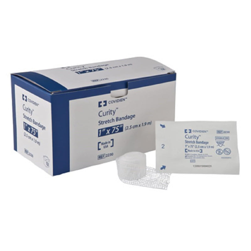Curity Stretch Bandages Sterile 1"X75" 12 Each / 1 Box / Bag - NewNest Australia