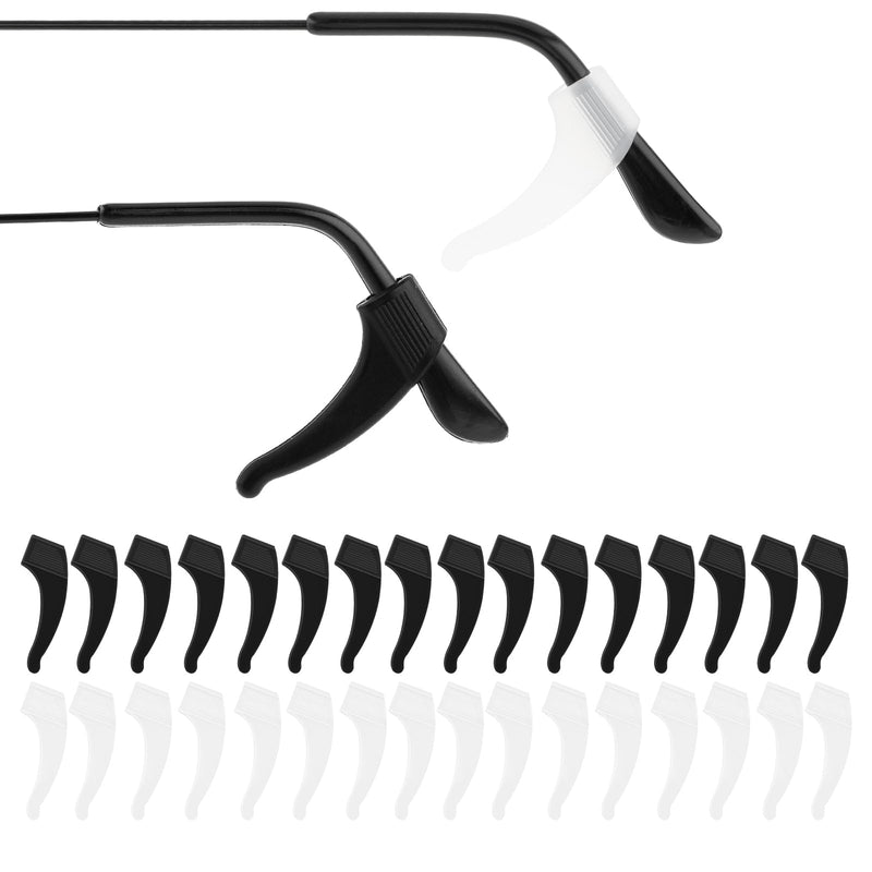 WLLHYF 16 Pairs Silicone Glasses Ear Cushions Non-Slip Ear Hook Holder Glasses Temple Set Soft Sunglasses Holder Comfortable Ear Hooks Glasses Accessories - NewNest Australia