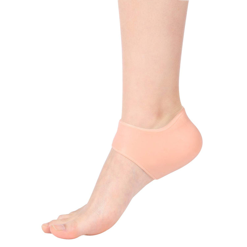 Foot Care Socks 4 Types Silicone Moisturizing Gel Heel Protect Socks Dry Cracked Foot Sleeves Pain Relief Soften the Heel Cracks, Moisturizes and Reduces Calluses, Protect the Heels(04#) 04# - NewNest Australia