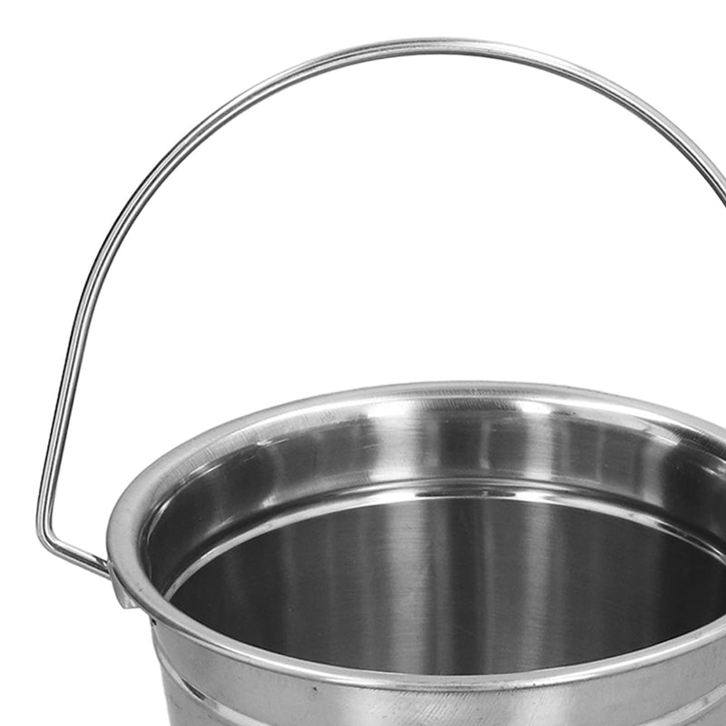 2L Enema Bucket Kit Stainless Steel Bucke with Silicone Tubing Nozzle Tips Storage Bag Stainless Steel Coffee Milk Barrel Coffee Enema Bucket Kit for Home Use Colon Detox Cleanse Enemas - NewNest Australia