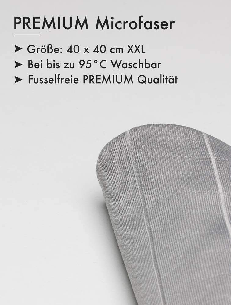 Freiblick Glasses Bath Set With 50 Ml Special Cleaner And Micro-Fibre Cloth, Glasses Cleaning Cloth In Extra Size Of 40 X 40 Cm, Mobile Glasses Cleaning Device Suitable For Every Pair Of Glasses - NewNest Australia