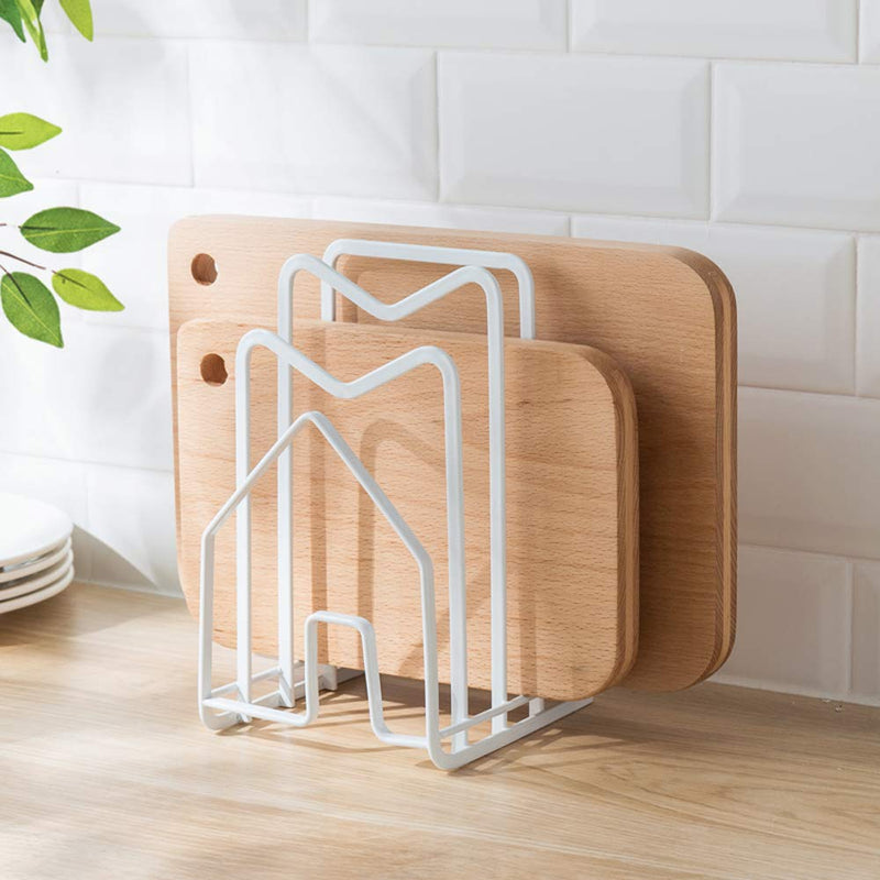 NewNest Australia - Poeland Kitchen Pantry Organizer Rack for Dinnerware, Bakeware, Cookware, Cutting Boards, Pan Lids 