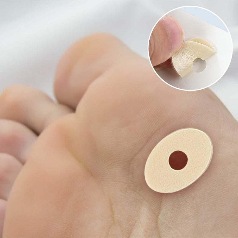 30pcs Corn Cushions,Footcare Corn Caps,Toe Pads Corn Cushions Self Adhesive Callus Cushions Oval Shaped Cushion Soft Corn Pads Waterproof Toe and Foot Protectors Reduce Foot and Heel Pain - NewNest Australia