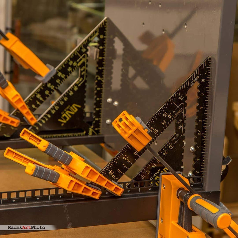 VINCA ARLS-12 Aluminum Rafter Carpenter Triangle Square 12 inch Measuring Layout Tool - NewNest Australia