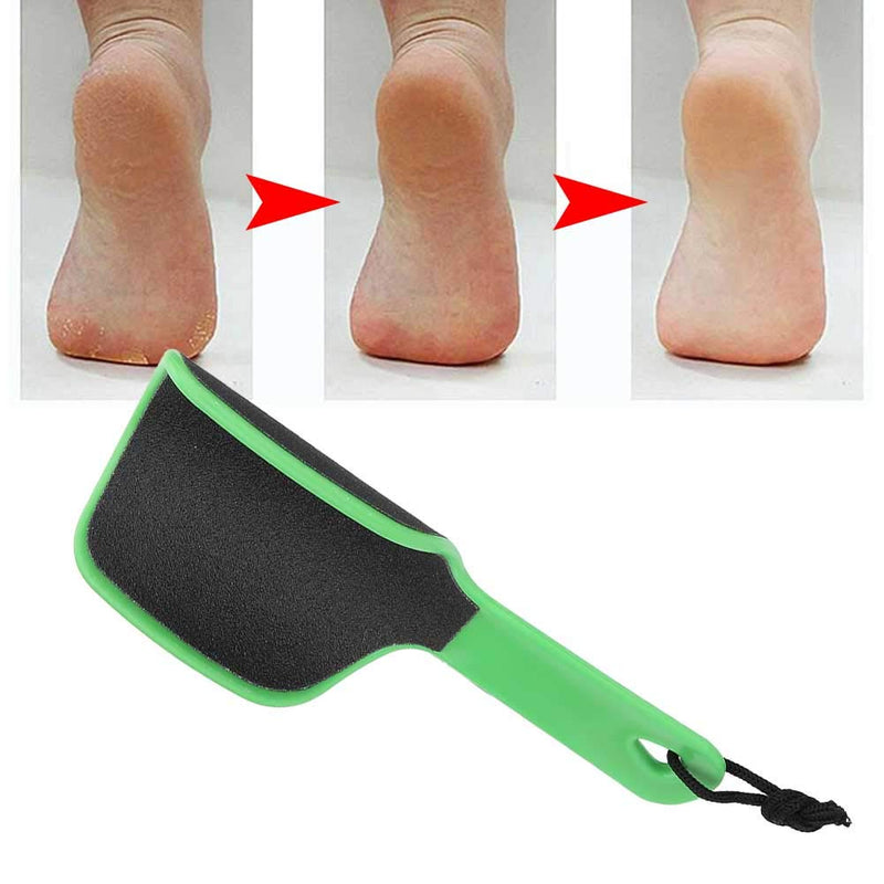 Curved Foot File, Eurobuy Double-Sided Pedicure Foot File Plastic Dead Skin Foot File Callus Remover with Handled Grip Foot File Pedicure Rasp for Exfoliating Removing Dead Skin Tools Green - NewNest Australia