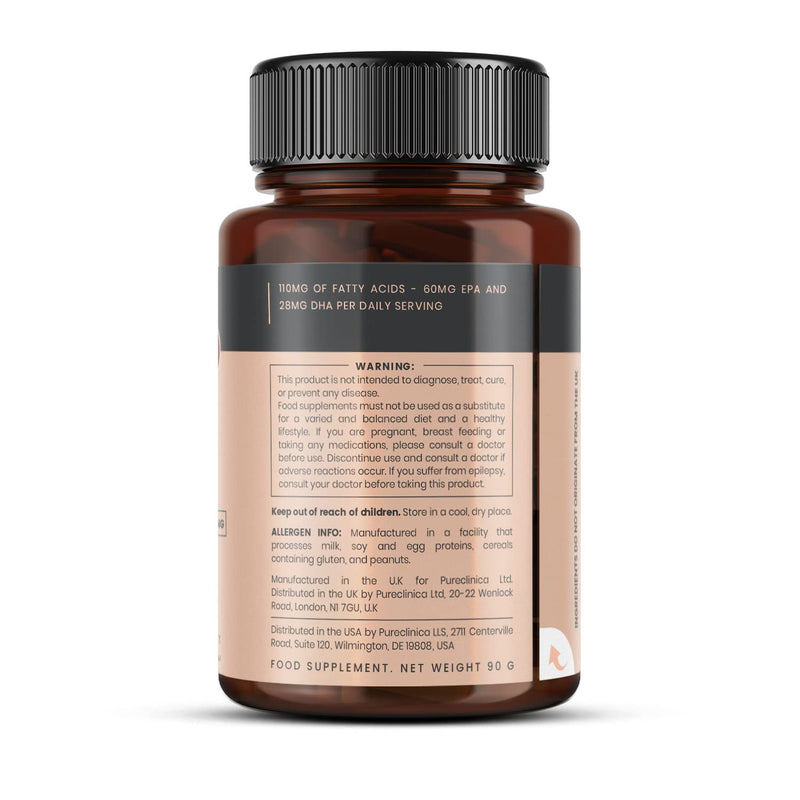 ULTRA PURE SUPERBA KRILL OIL 500mg x 120 capsules - from the unpolluted waters of Antarctica. Rich in astaxanthin and Omega 3 - NewNest Australia