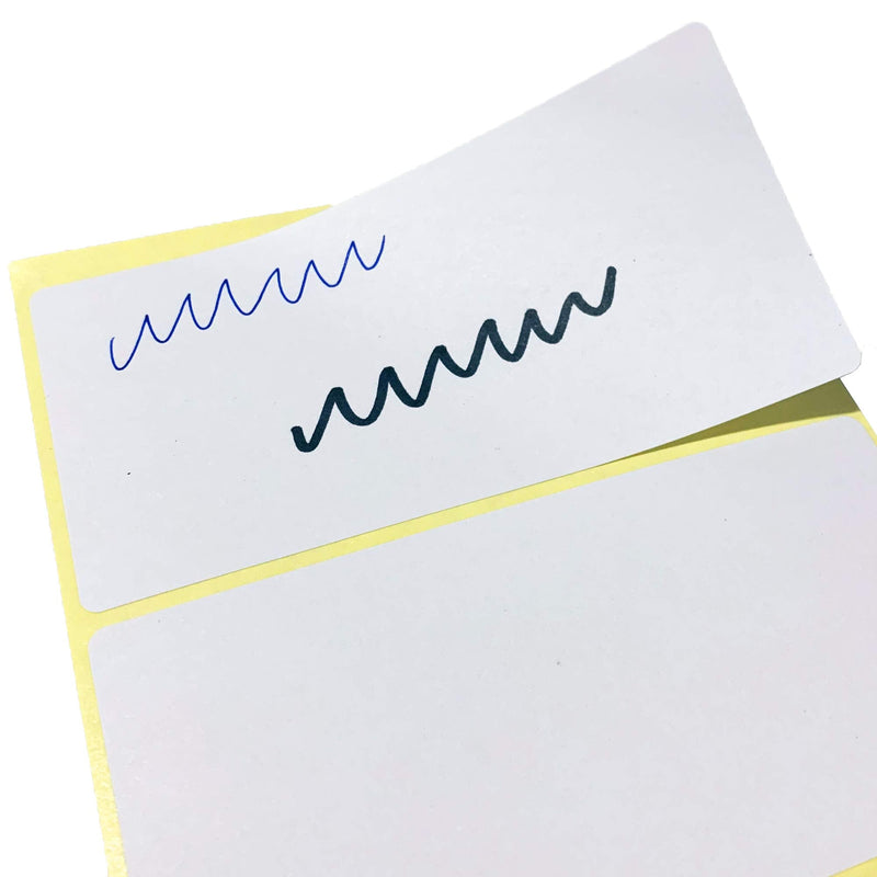 200 Pack, 4" x 2", Labels Stickers for Storage Bins - Matte White - NewNest Australia
